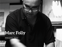 Tablet Screenshot of marc-folly.com